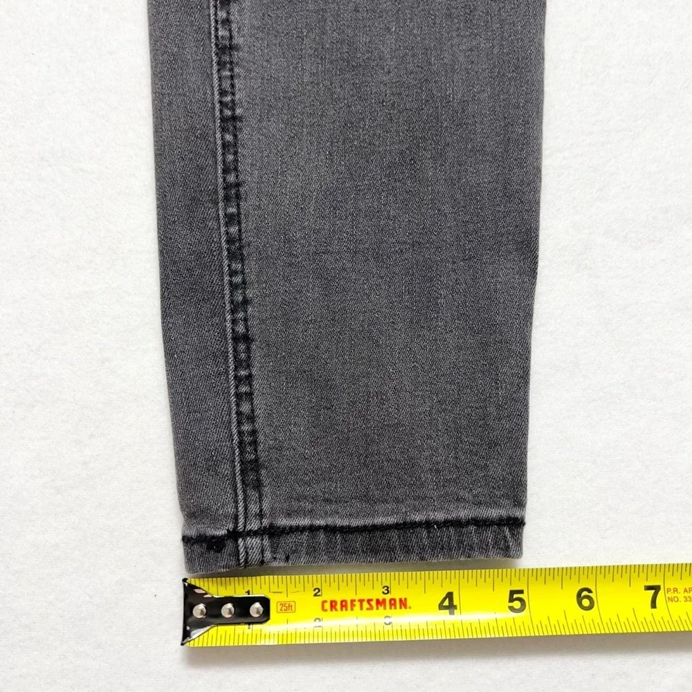 Time And Tru Women's Maternity Skinny Stretch Grey Denim Jeans Size L‎ 12-14 NWT